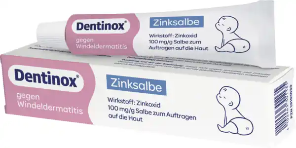 Bild 3 von Dentinox Zinksalbe gegen Windeldermatitis, 45 g