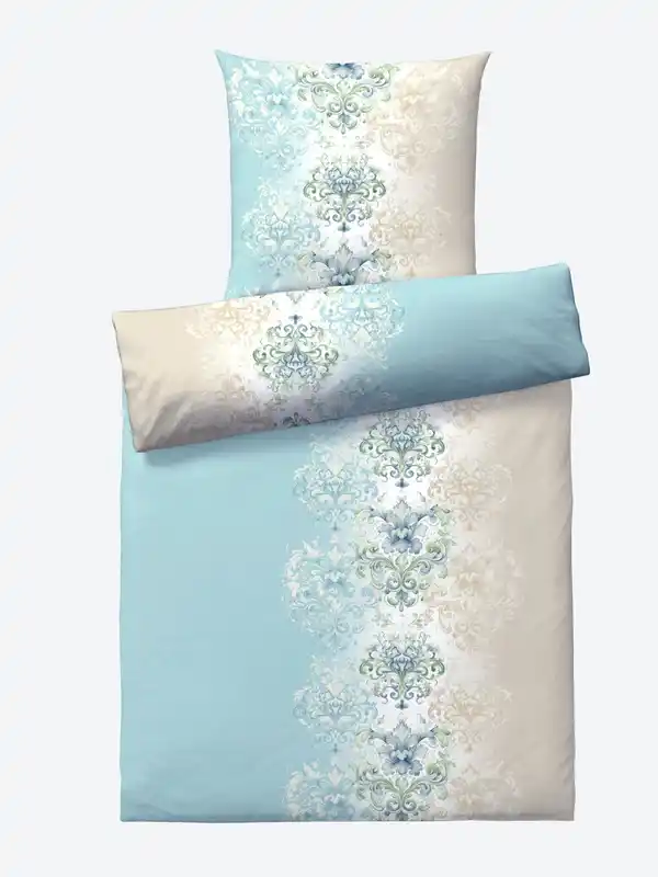 Bild 3 von Biber-Bettwäsche-Garnitur aus reiner Baumwolle