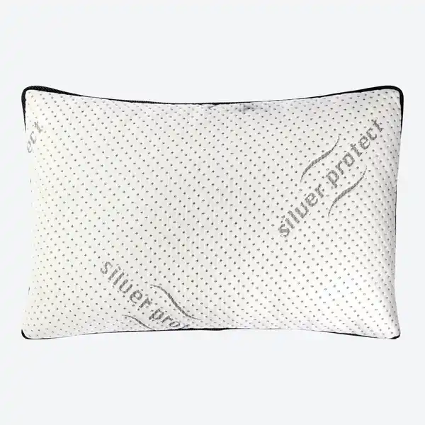 Bild 1 von Viscoelastisches Nackenkissen mit Silber-Finish, ca. 40x60x4cm