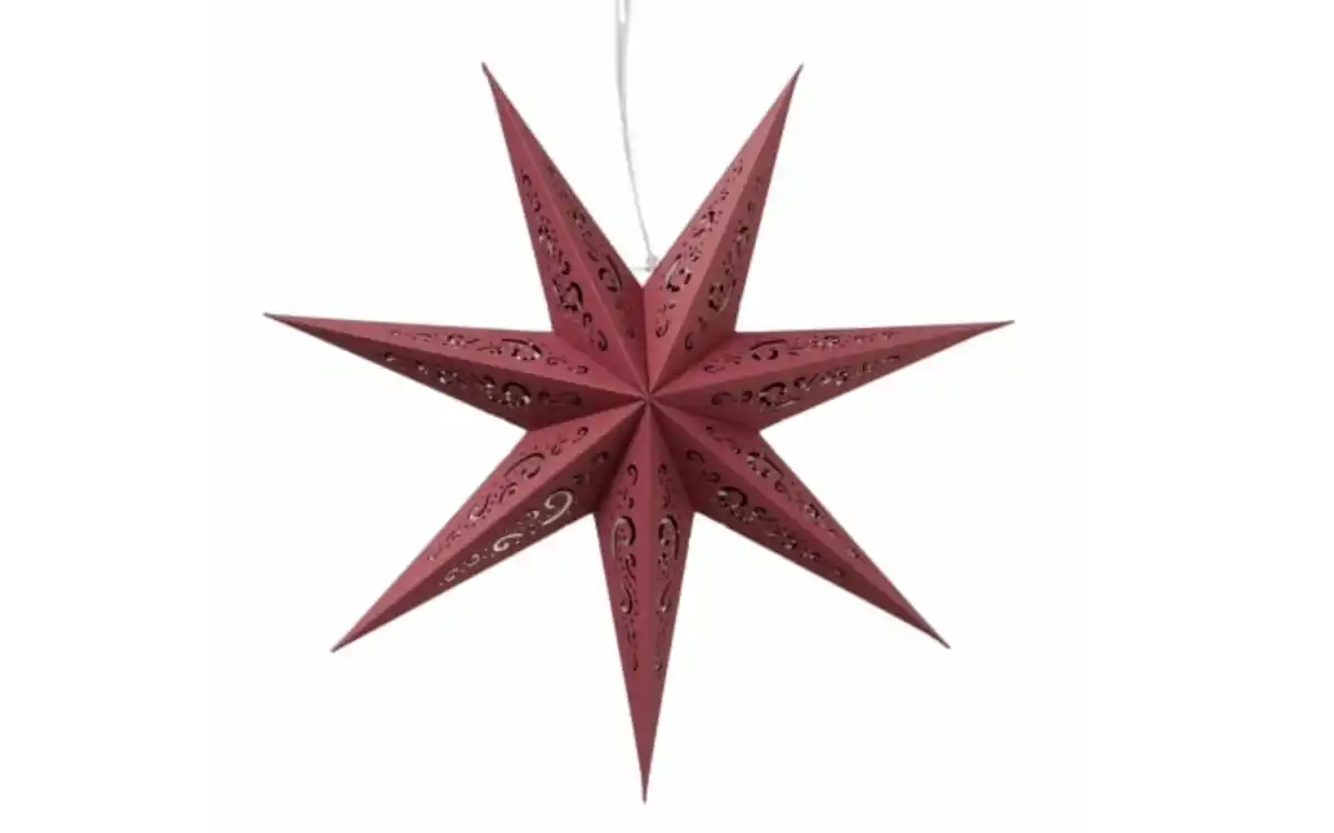 Bild 1 von Dekoanhänger Kassina, dunkelrot, 8,6 cm