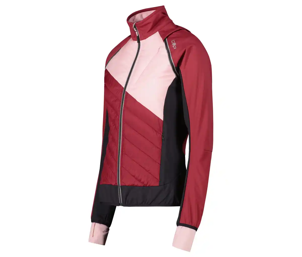 Bild 1 von CMP Hybride Damen Jacke mit abnehmbaren Ärmeln, peony