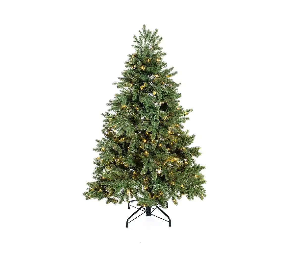 Bild 1 von Künstlicher Weihnachtsbaum »Roswell« mit LED-Lichterkette, 150 cm
