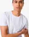 Bild 4 von 2er-Pack Herren-T-Shirts, Regular Fit, Rundhalsausschnitt weiß
