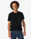 Bild 1 von Herren T-Shirts, Slim Fit, mit O-Ausschnitt – 2 Stück schwarz