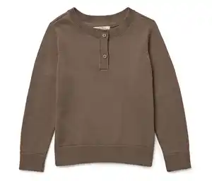 Kinder-Henley-Strickpullover