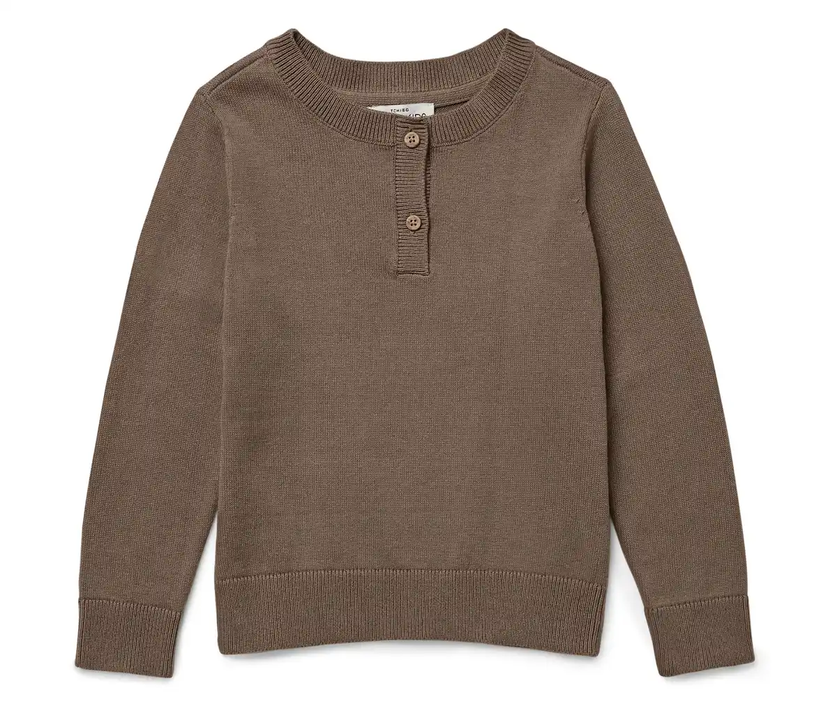 Bild 1 von Kinder-Henley-Strickpullover