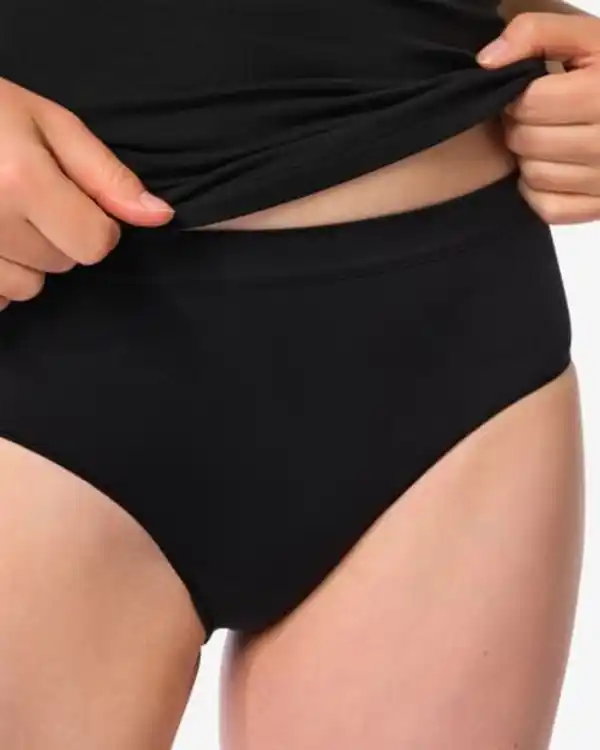Bild 1 von Damen-Hipster nahtlos aus Microfaser schwarz