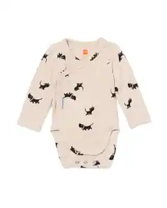 Takkie-Newborn-Wickelstrampler zum Mitwachsen, LENZING™ ECOVERO™, gerippt ecru