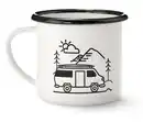 Bild 1 von Emaille-Kaffeebecher, 380 ml