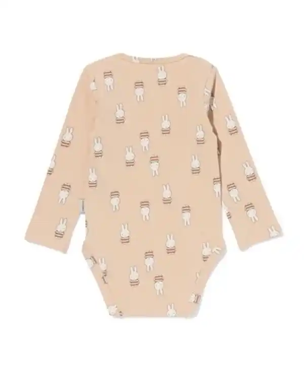 Bild 2 von Miffy-Strampler aus Baumwolle mit Stretch beige