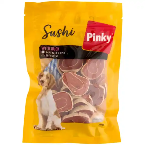 Bild 1 von Pinky Hundesnack Sushi Duck