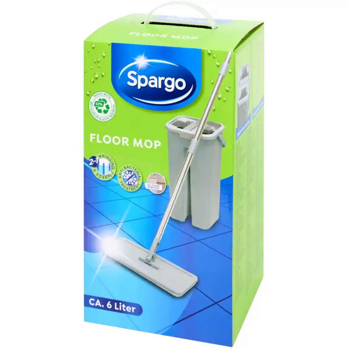 Bild 4 von Spargo Bodenwischer mit Eimer zum Auswringen