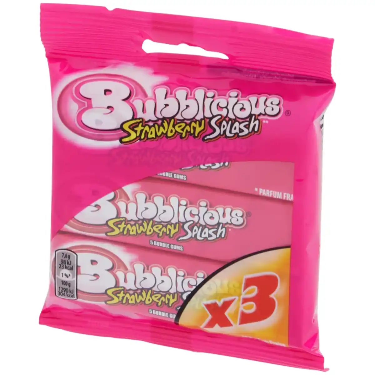 Bild 1 von Bubblicious Kaugummi Strawberry Splash