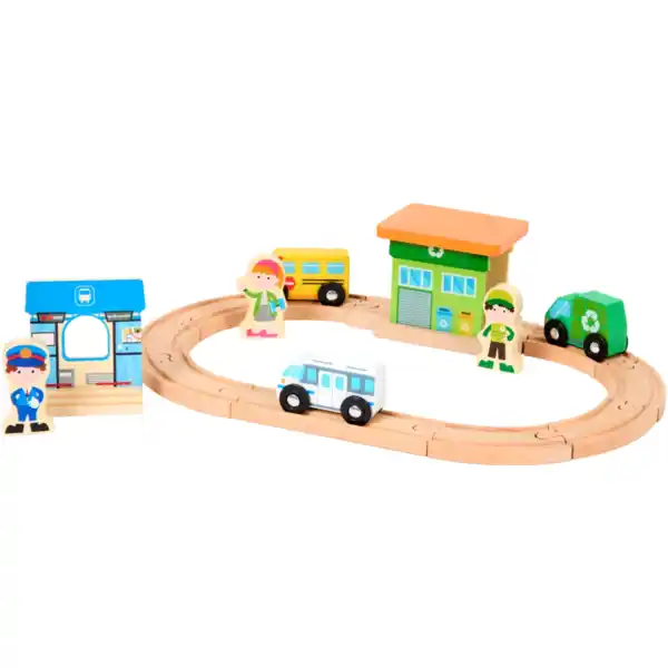 Bild 2 von Mini Matters Autobahn aus Holz