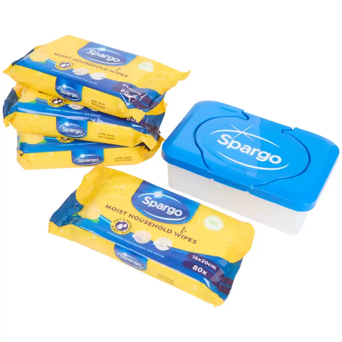 Bild 1 von Spargo Feuchte Tücher mit Halter
