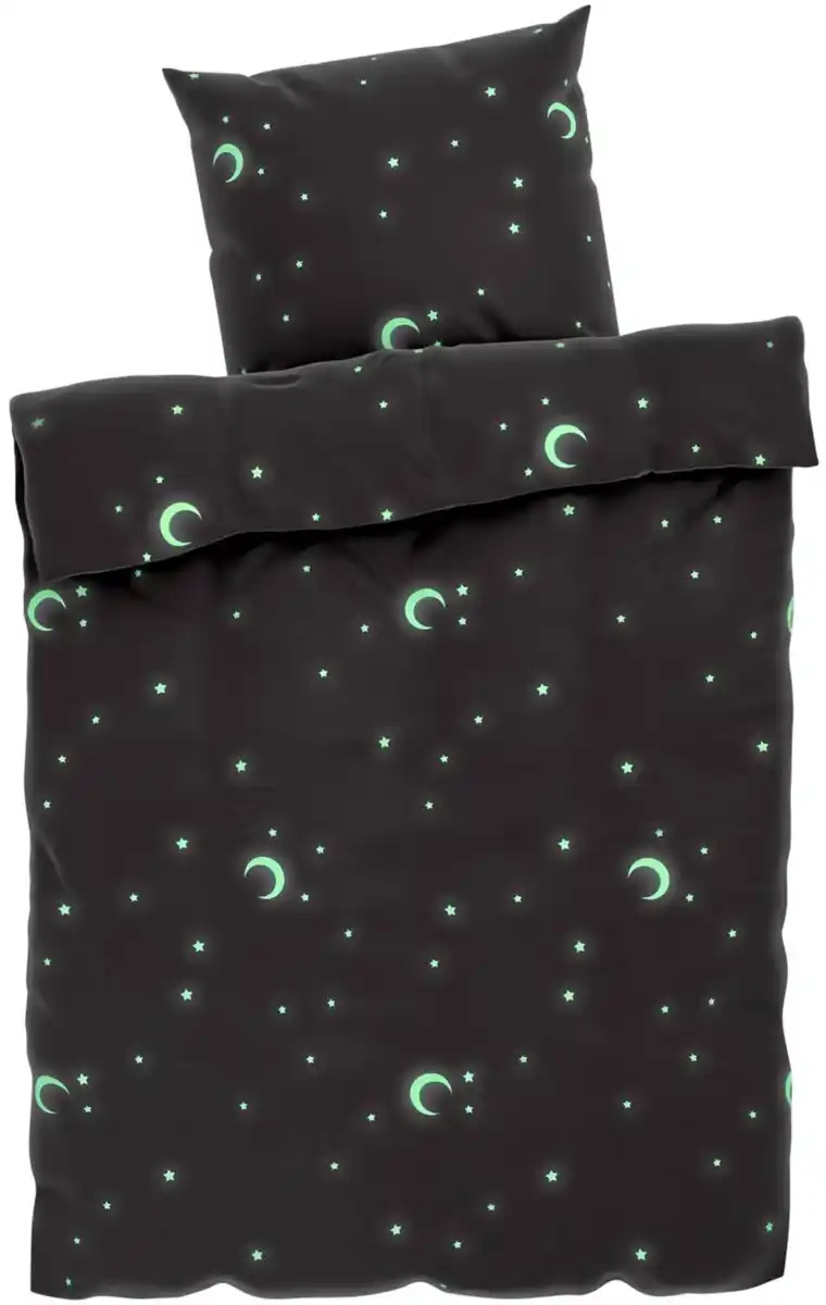 Bild 2 von HIP&HOPPS® Kinder-Wendebettwäsche-Set, 2-teilig