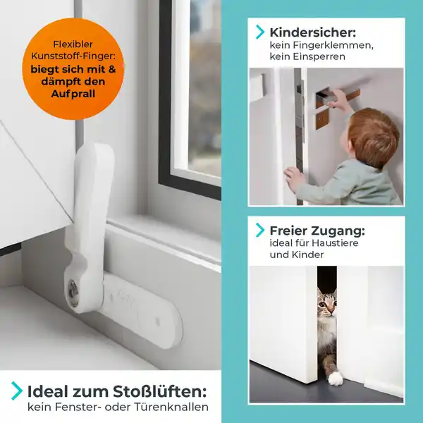 Bild 2 von VLIPPY Tür- und Fensterstopper, 2-St.-Packg.