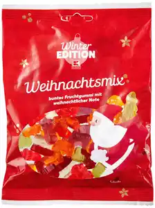 K-WINTER EDITION Fruchtgummi Weihnachtsmix, 200-g-Packg.