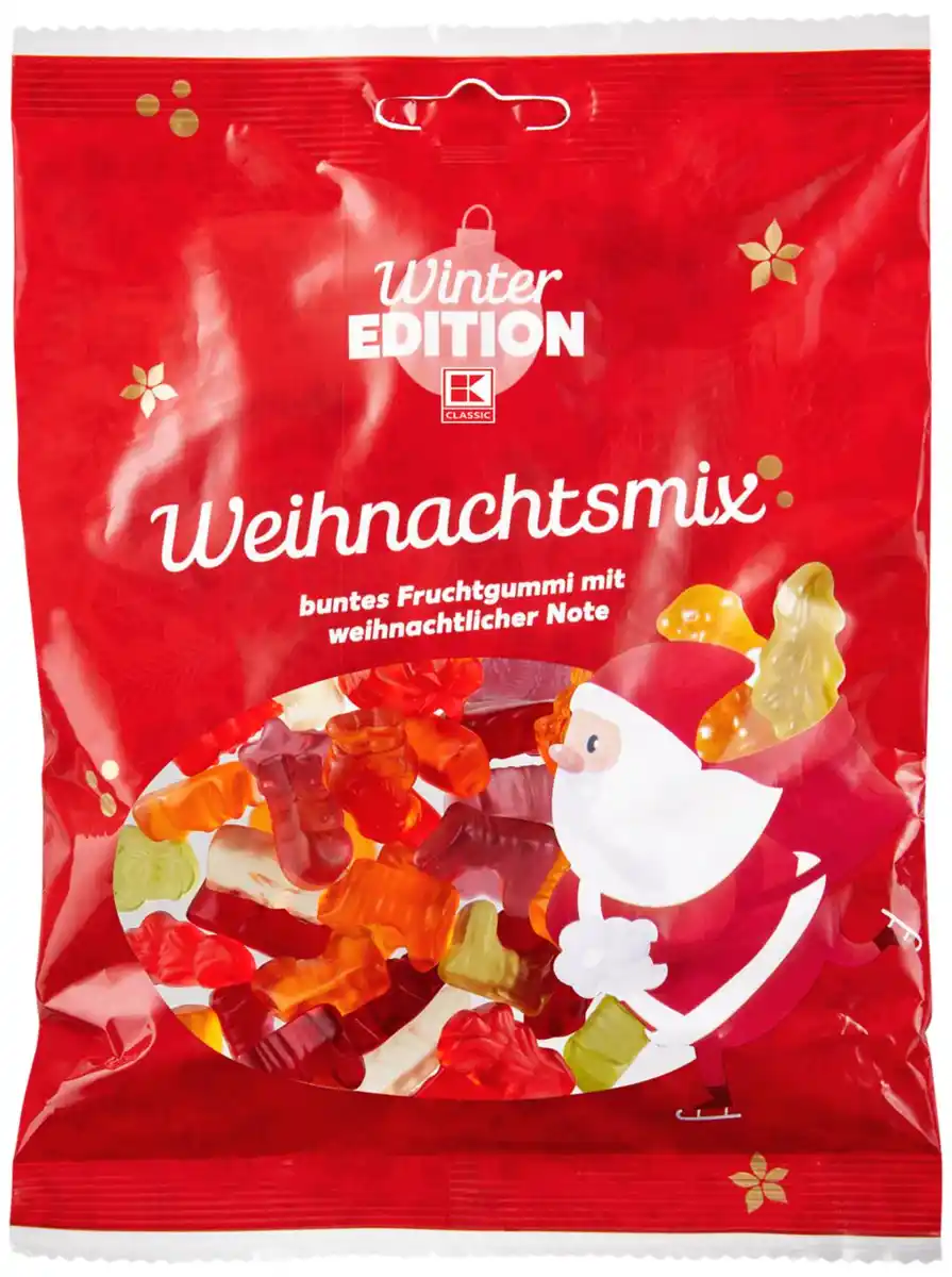 Bild 1 von K-WINTER EDITION Fruchtgummi Weihnachtsmix, 200-g-Packg.