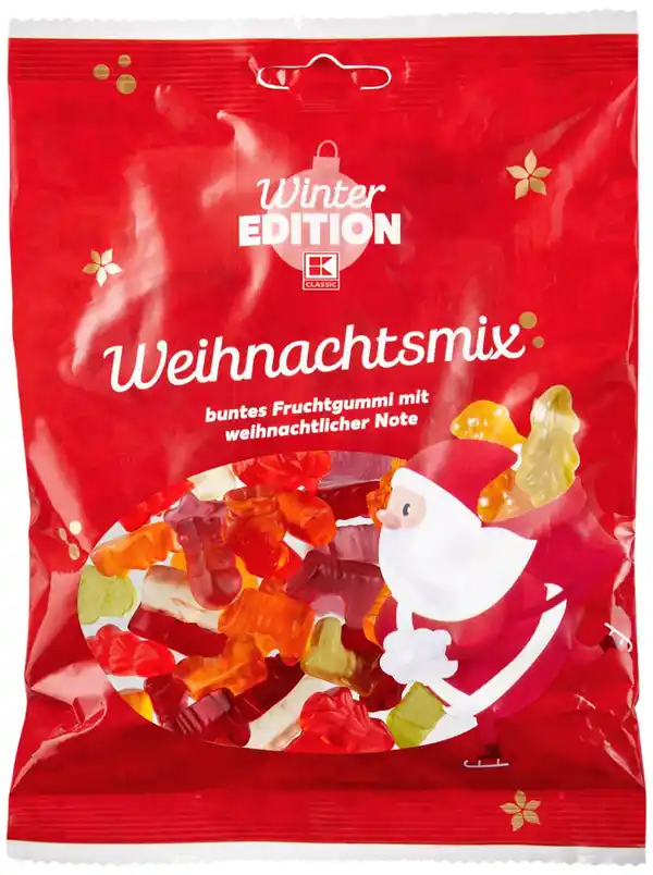 Bild 1 von K-WINTER EDITION Fruchtgummi Weihnachtsmix, 200-g-Packg.