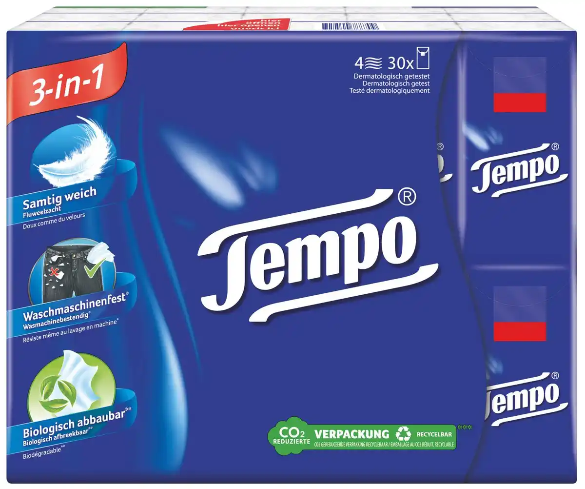 Bild 1 von TEMPO Taschentücher, Packg.
