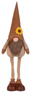 LIV&BO® Deko-Zwerg mit ausziehbaren Beinen