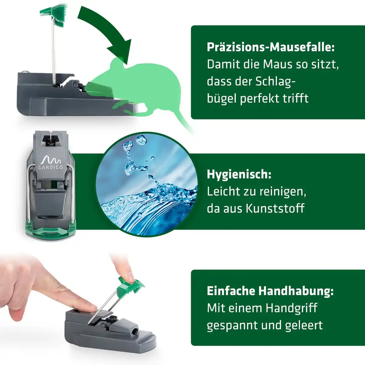 Bild 3 von Maus-Präzisions-Falle 2er Set