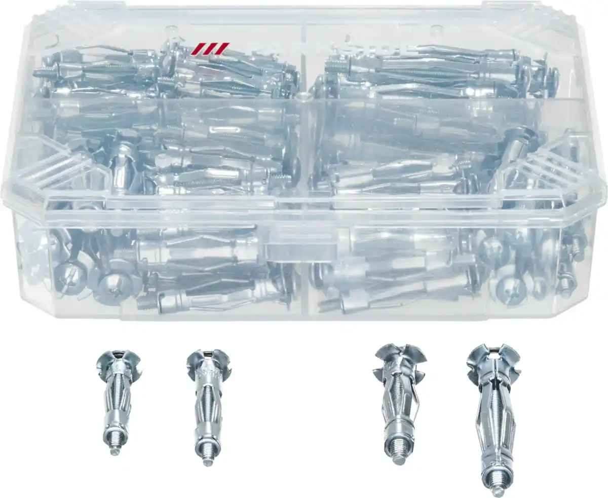 Bild 1 von PARKSIDE® Hohlraum-Metalldübel, 95-teilig