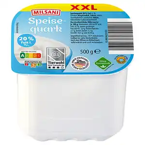 MILSANI XXL Quark 20 % 500 g