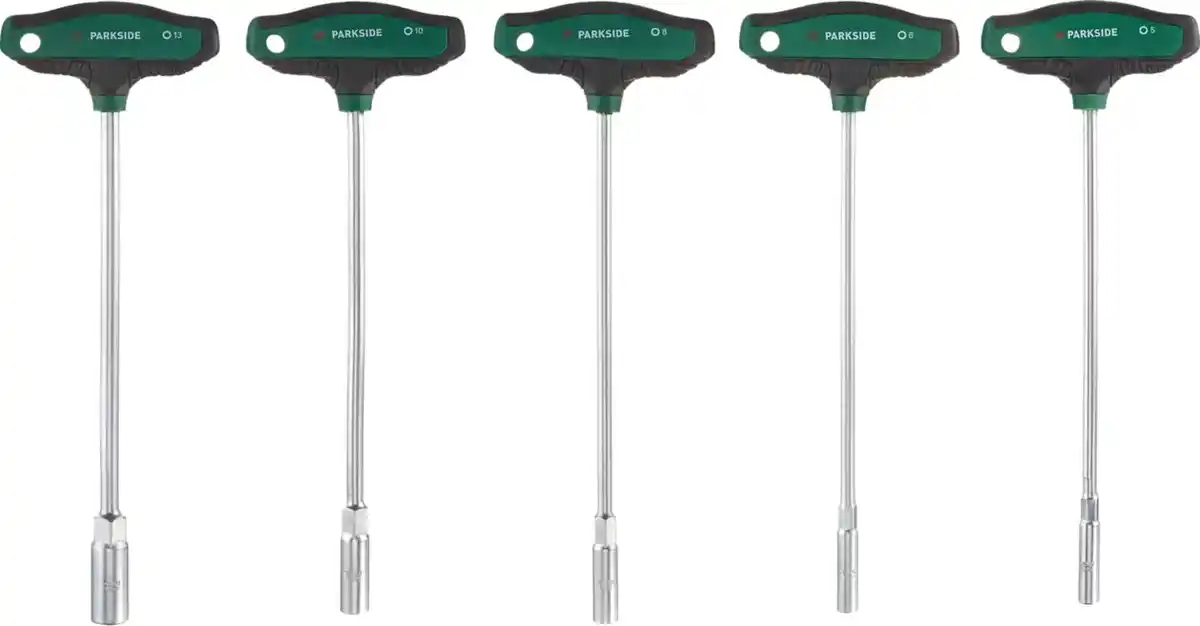 Bild 1 von PARKSIDE® Steckschlüssel-Set mit T-Griff, 5-teilig
