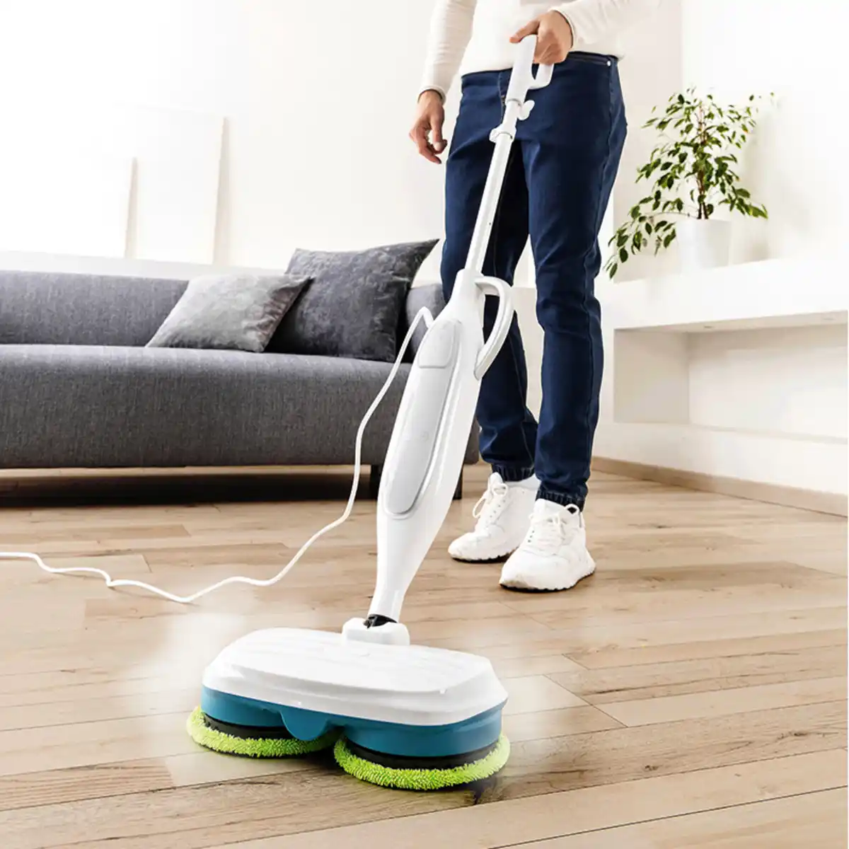 Bild 1 von Livington Dampf-Bodenwischer "Steam Twister"