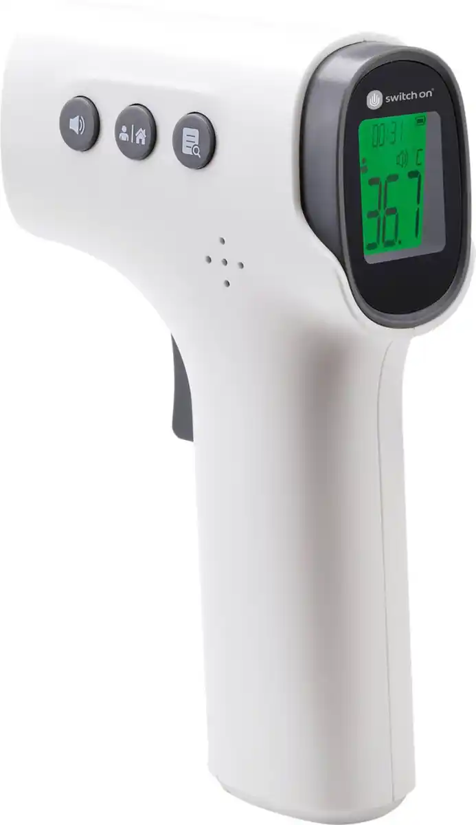 Bild 1 von SWITCH ON® Stirn-Fieberthermometer »SFT 88«