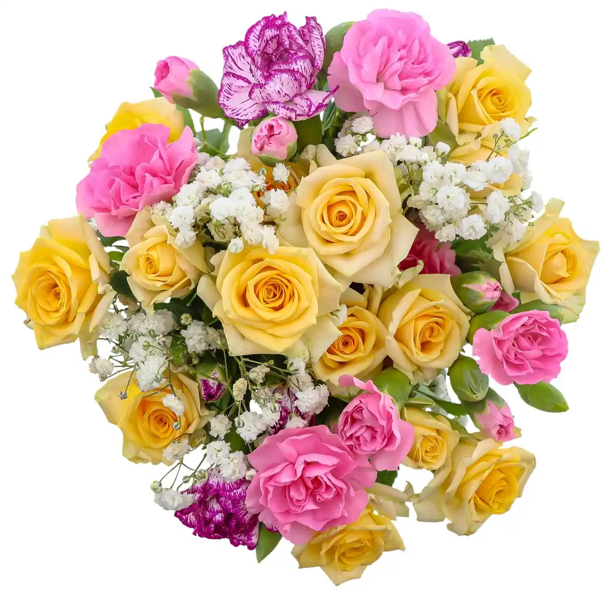 Bild 1 von Nelken-Sprayrosenstrauß