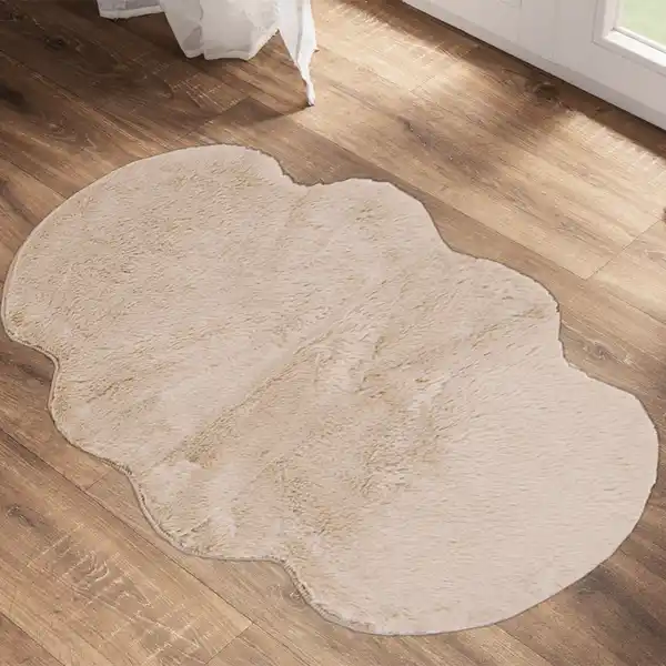 Bild 2 von Formteppich "Fake Rabbit" - ca. 55 x 85 cm