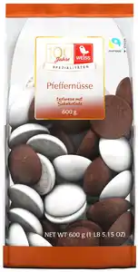 WEISS Pfeffer-Nüsse, 600-g-Beutel