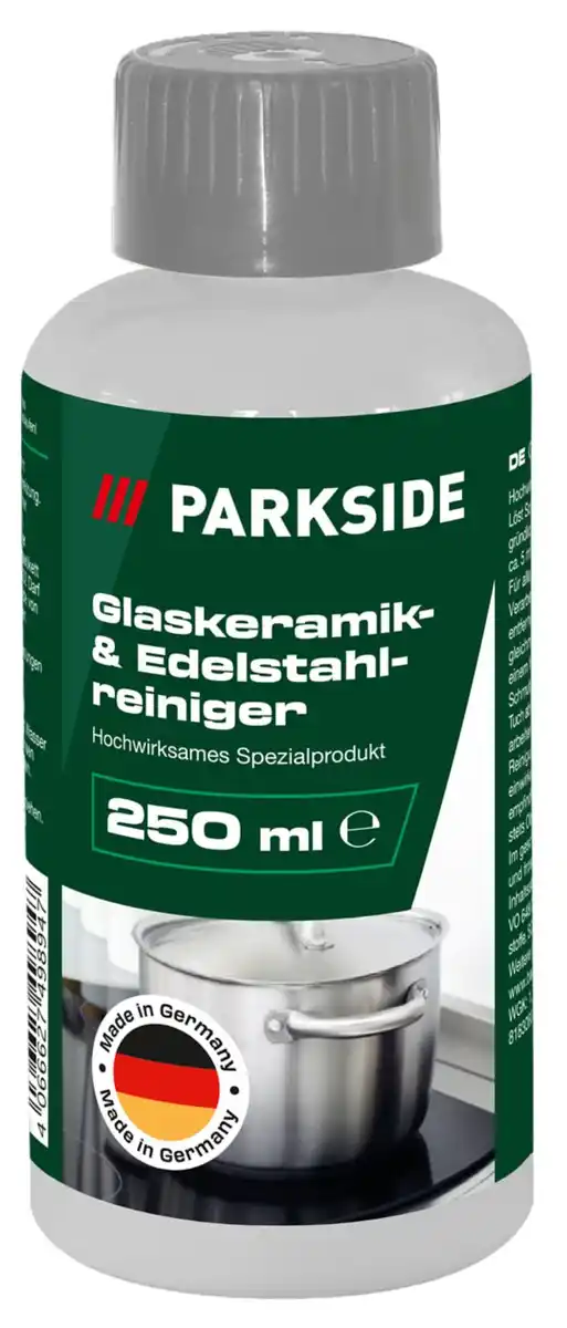 Bild 1 von PARKSIDE® Glaskeramik- und Edelstahlreiniger, 250-ml-Flasche