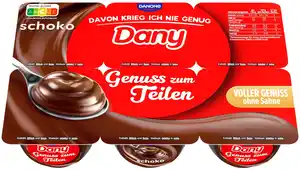 DANY Pudding, 6 x 125-g-Becher