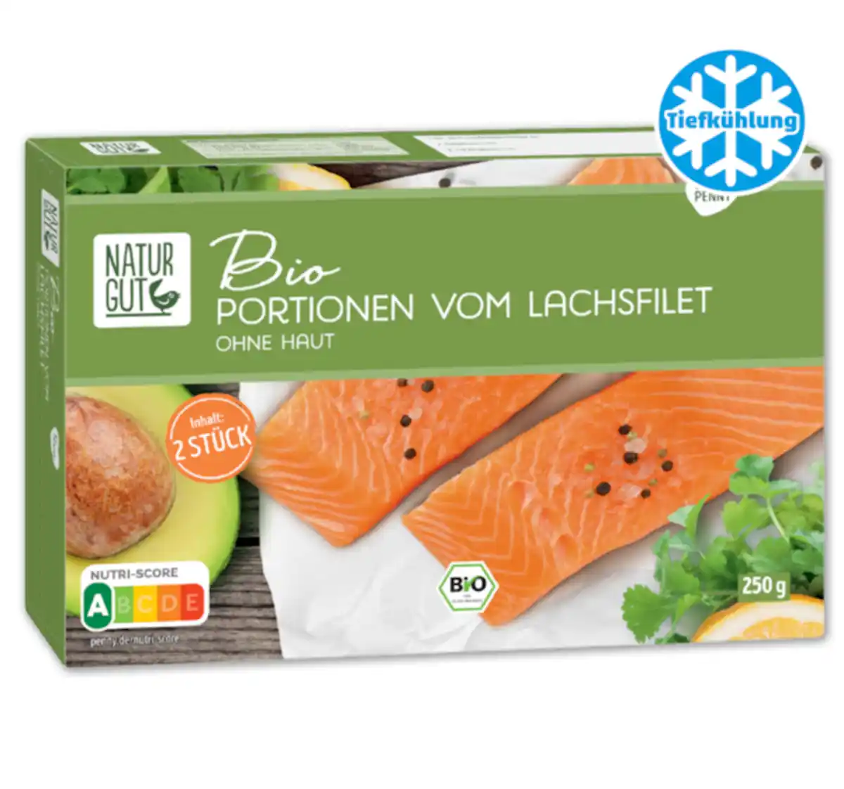 Bild 1 von NATURGUT Bio Lachsfilet