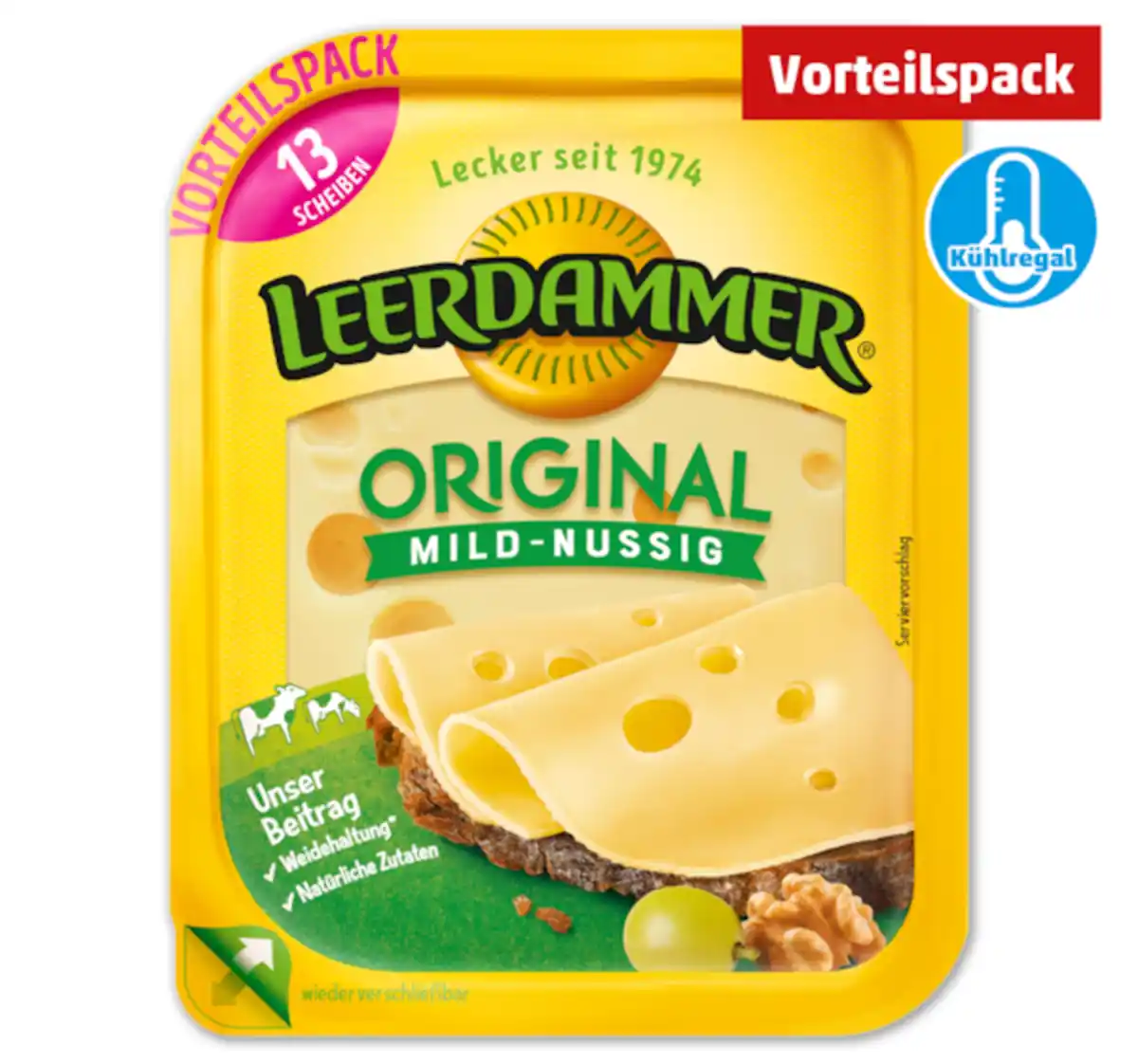 Bild 1 von LEERDAMMER Scheibenkäse*