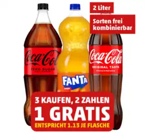COCA-COLA oder FANTA