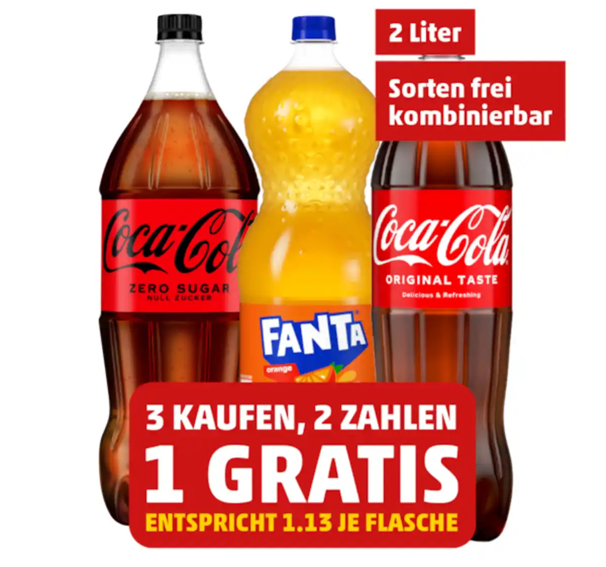 Bild 1 von COCA-COLA oder FANTA