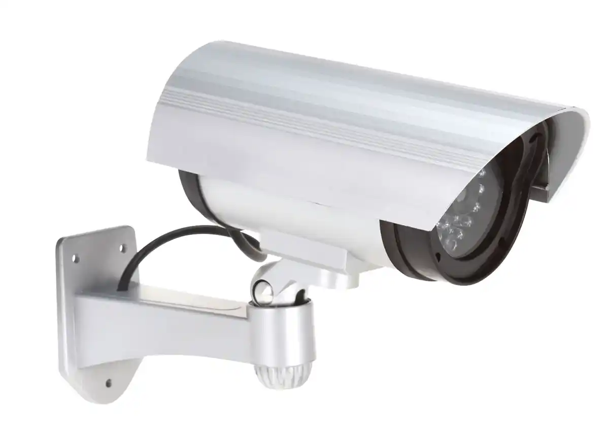 Bild 1 von Überwachungskamera Attrappe mit roter LED