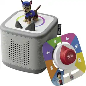 Tonies Toniebox 2 Mondgrau Play Set Paw Patrol Chase [DACH] Tonies