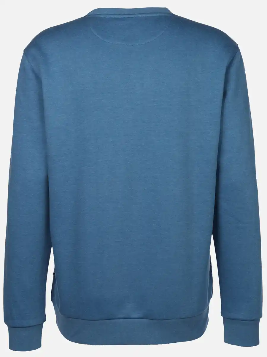 Bild 2 von Herren Sweatshirt in melierter Optik Blau