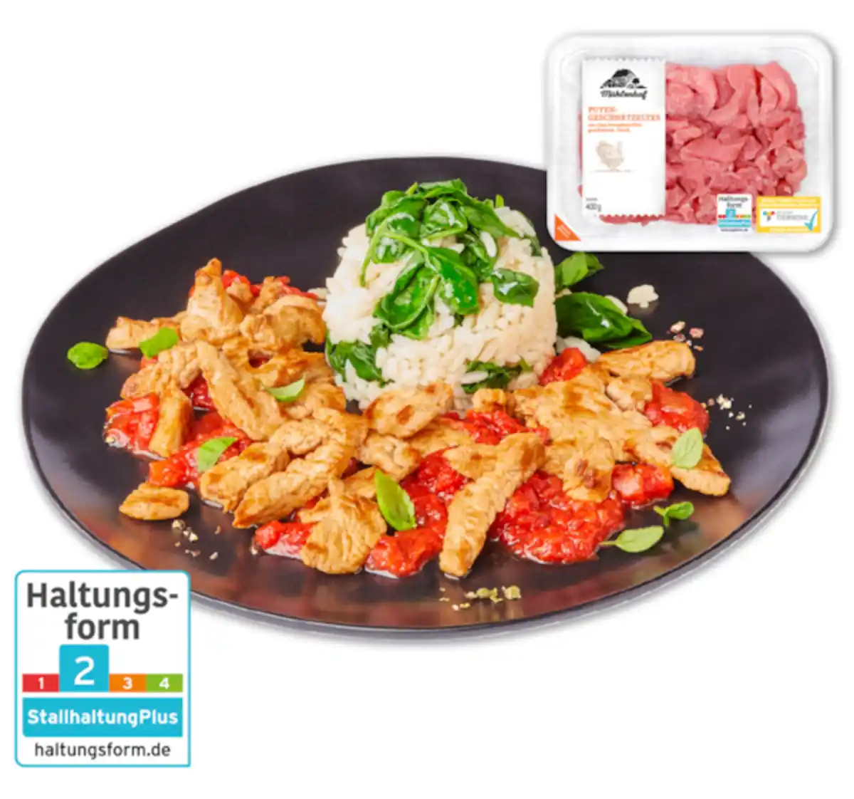 Bild 1 von MÜHLENHOF Frisches Puten-Geschnetzeltes