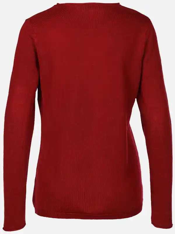 Bild 2 von Damen basic Pullover "Cashmere Like" Rot
