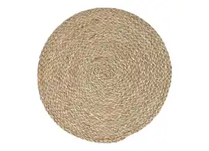 Rundes Platzset aus Seegras 39cm Natur