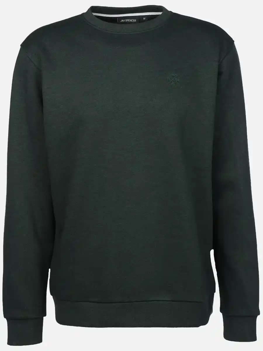 Bild 1 von Herren Sweatshirt in melierter Optik Grün