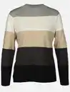 Bild 1 von Damen Pullover "Cashmere Like" mit Streifen Blau