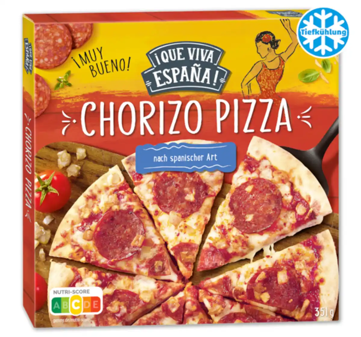 Bild 1 von ¡QUE VIVA ESPAÑA! Chorizo Pizza*